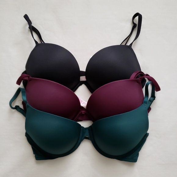 PINK Victoria's Secret Other - PINK Wear Everywhere Push-Up & Super Push-Up Bras